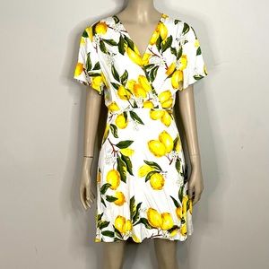 LULU’S Open wrap dress